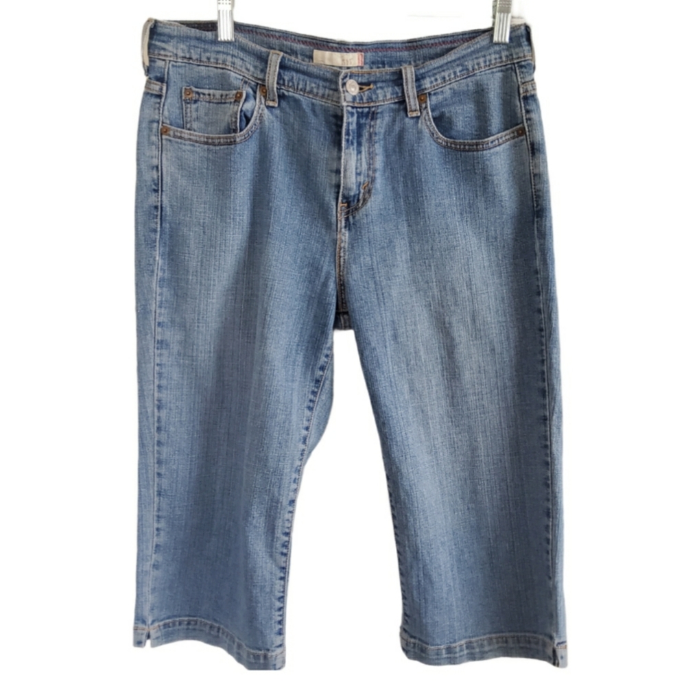 4/$25 Levi's Capri 515 Denim Jeans Size 10